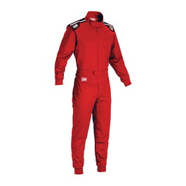 OMP Combinaison De Course Summer-K Kart Pour Enfants Rouge Taille 150 Monocouche Coton