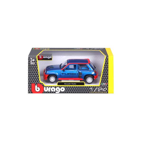 Burago Renault 5 Turbo, échelle 1:24