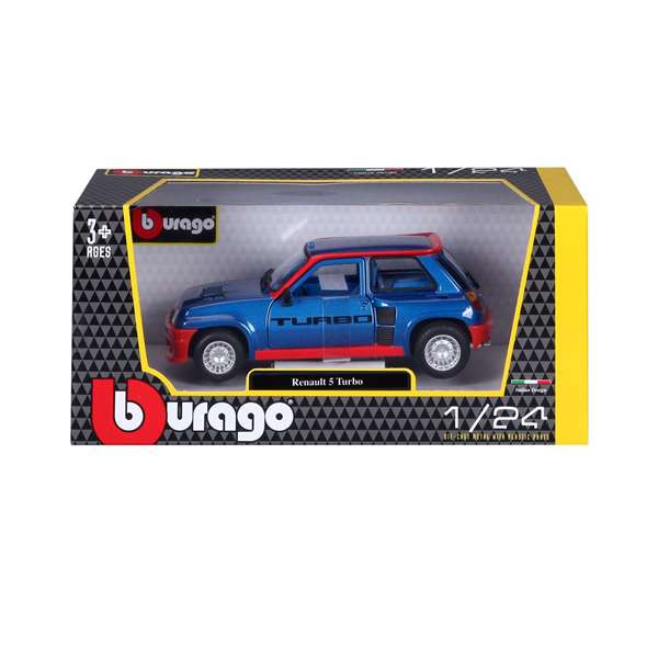 Burago Renault 5 Turbo, échelle 1:24