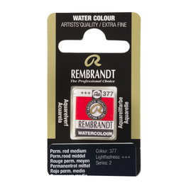Rembrandt Pastille d'Aquarelle Rouge Permanent Moyen 377