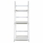 Étagère Alexandra House Living Blanc Bois de paulownia Bois MDF 38 x 115 x 41 cm Escalier