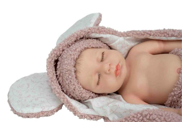 Muñecas Arias Poupée Réaliste Reborn Arias Alice 35 cm avec Couverture
