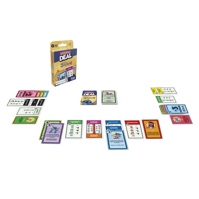 Hasbro Monopoly Deal Disney Stitch Edition