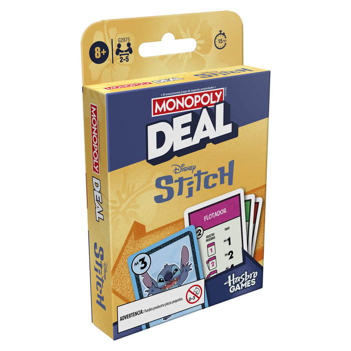 Hasbro Monopoly Deal Disney Stitch Edition