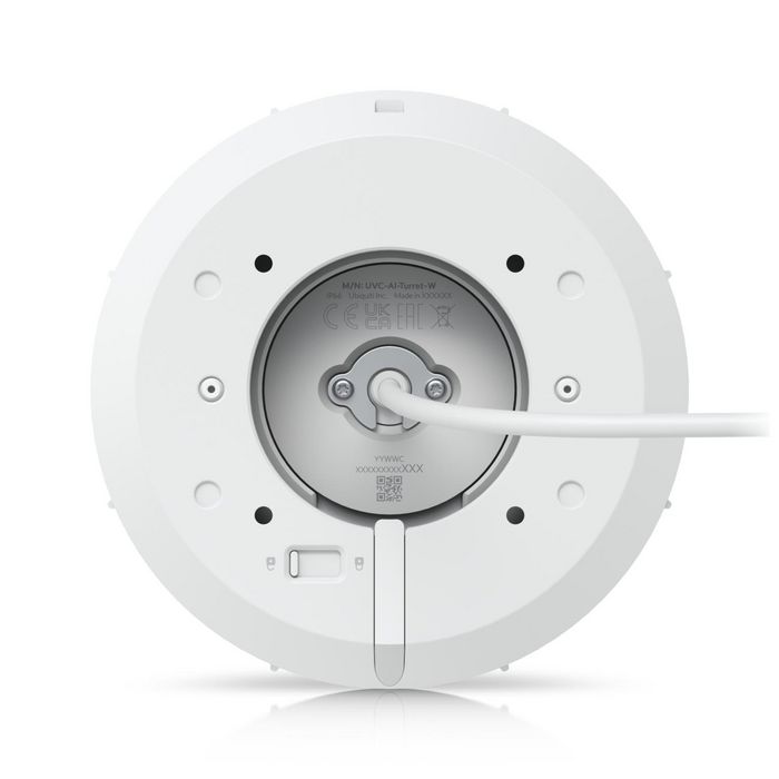 Ubiquiti Caméra de surveillance dôme extérieure 4K (8MP) PoE+ avec IA, vision nocturne IR 40 m, étanche IP66, audio bidirectionnel