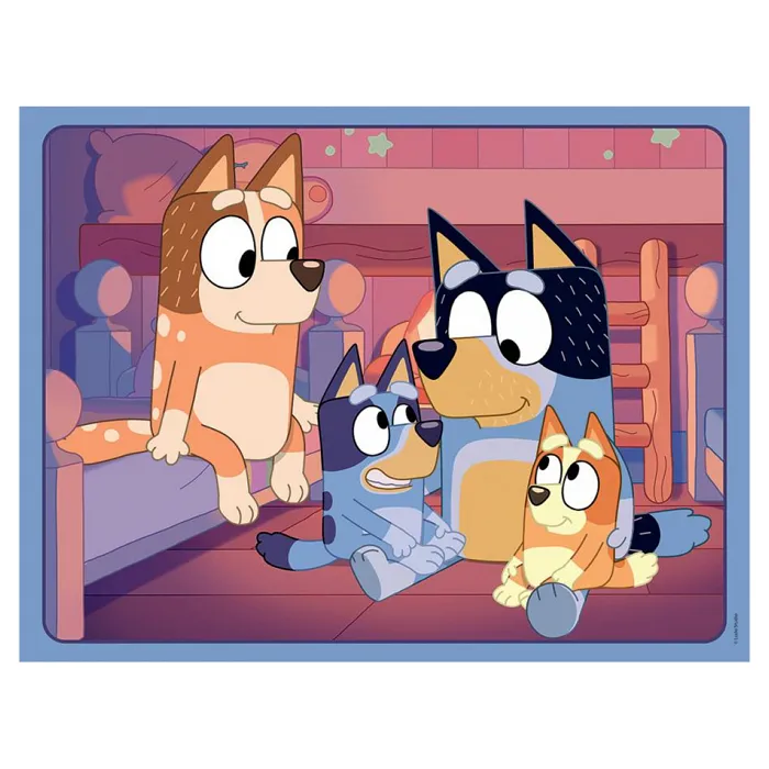 Nathan Jeux Puzzle Bluey 30 pièces - L'heure de dormir Nathan Jeux Puzzle Bluey 30 pièces - L'heure de dormir