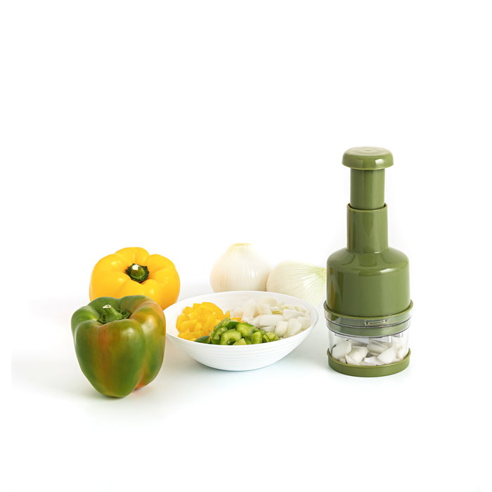 Quid Hachoir Naturalia 8,2x23 cm Vert Metal Sans BPA Quid Hachoir Naturalia 8,2x23 cm Vert Metal Sans BPA