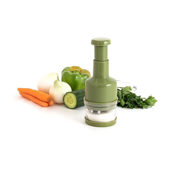 Quid Hachoir Naturalia 8,2x23 cm Vert Metal Sans BPA Quid Hachoir Naturalia 8,2x23 cm Vert Metal Sans BPA