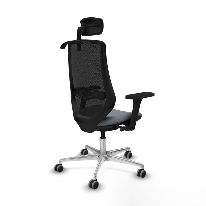 Chaise de Bureau avec Appui-tête Mardos traslack bali Piqueras y Crespo D086G2H Gris