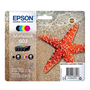 Epson 603 Multipack de Cartouches d'Encre - Noir, Cyan, Magenta, Jaune (C13T03U64010)
