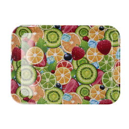 Bandeja Rectangular Polipropileno Habitat Quid 36x26x2 cm (24 Unidades)