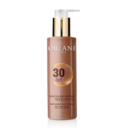 Orlane, Sun Anti-Aging, Crème solaire Anti-Âge Visage et Corps SPF 30, 200 ml