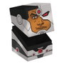 Ultimate Guard Caja Mazo Squaroes DC Justice League - Boîte de rangement pour cartes TCG, 78% matériaux renouvelables, 100 cartes