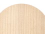 Giftdecor Table d'appoint acier et bois noir 39,5 x 39,5 x 37 cm (Set de 6)
