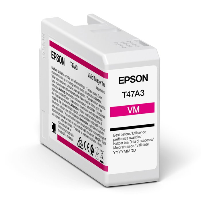 Epson Cartouche d'encre T47A3 Magenta 50 ml pour SureColor SC-P900