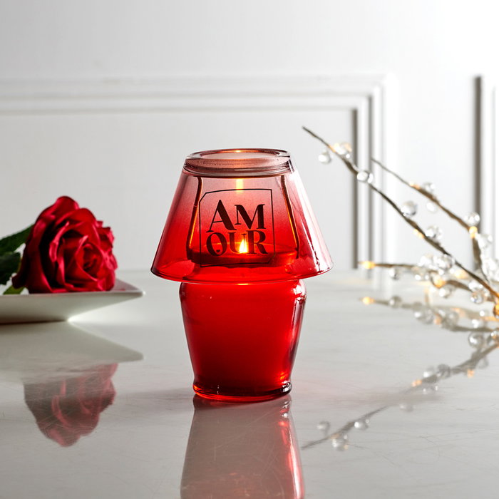 The Concept Factory Bougie Parfumée Love Lampe