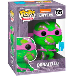 FUNKO Figura POP Tortugas Ninja Donatello Artist + Case Exclusive