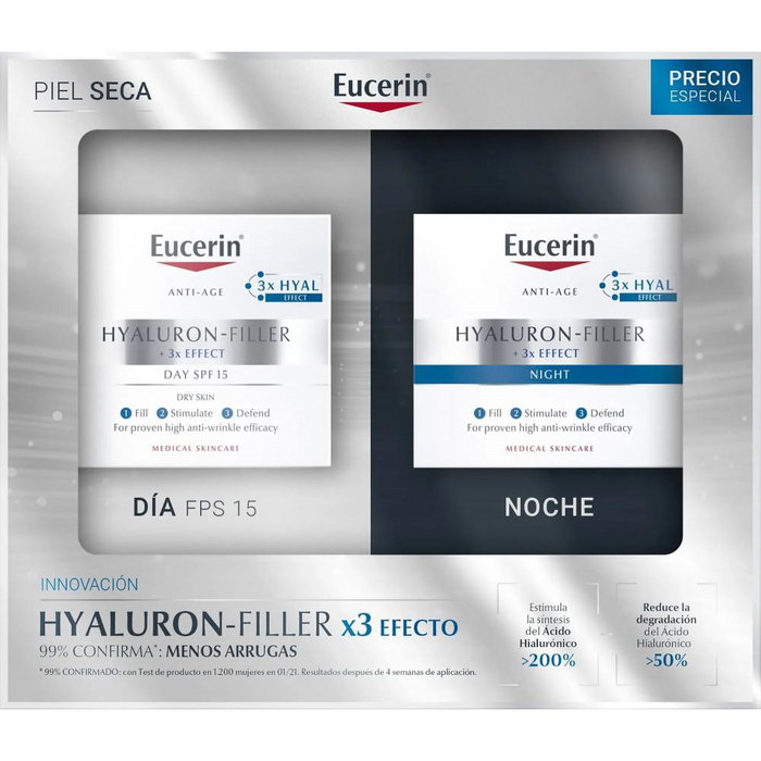 Eucerin Coffret HYALURON FILLER Jour et Nuit 2 pièces