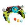 Fisher-Price HYR92 - Centre d'activités Ma Première Voiture, jouet d'apprentissage multilingue pour bébé dès 6 mois, éveil sensoriel