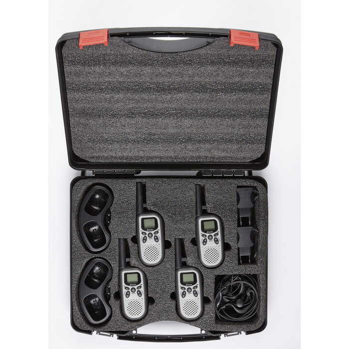 stabo freecomm 400 II Case Set avec 4 appareils stabo freecomm 400 II Case Set avec 4 appareils