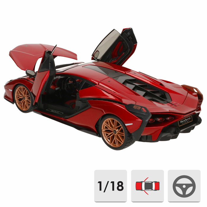 Burago Lamborghini Sian FKP 37 Rouge Échelle 1:18