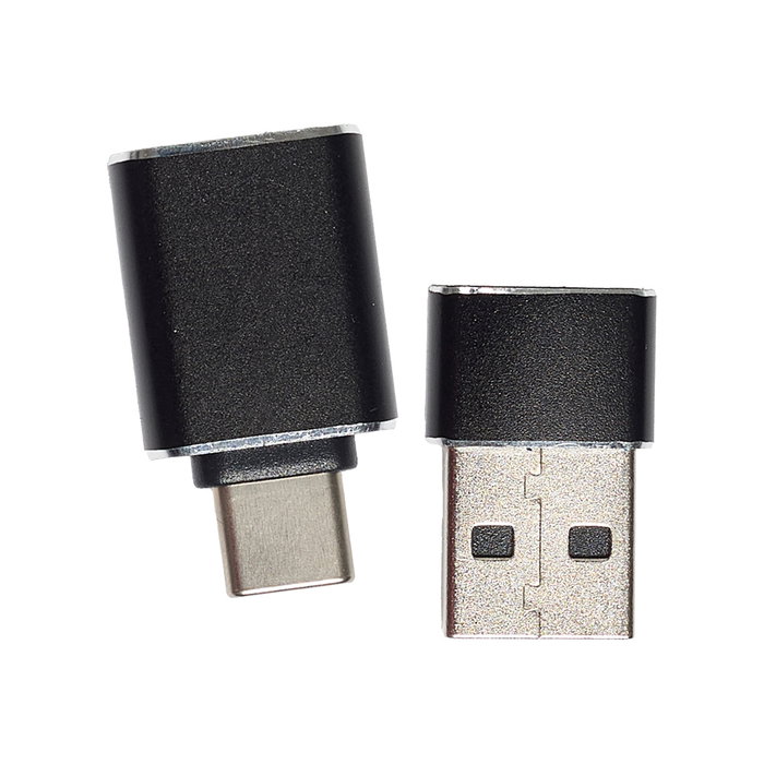 Be Mix Adaptateur Mini Type C-USB (Pack de 2) en aluminium Be Mix Adaptateur Mini Type C-USB (Pack de 2) en aluminium