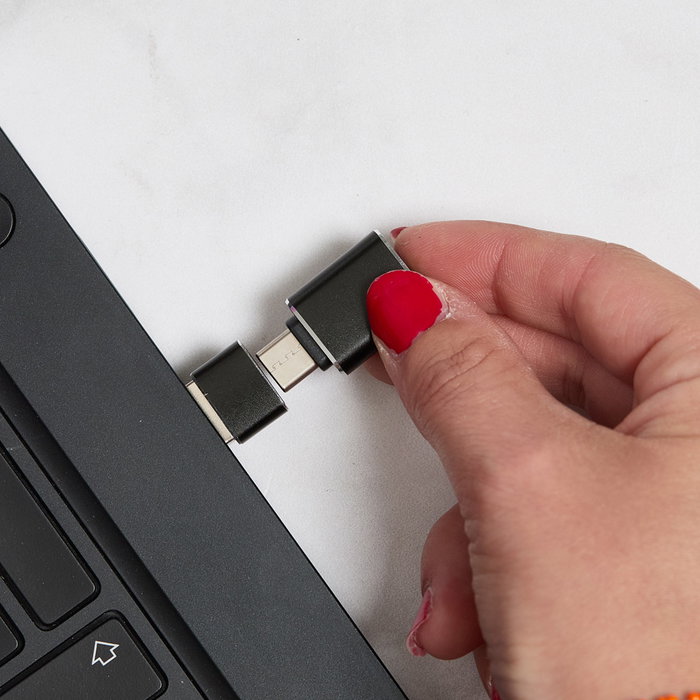 Be Mix Adaptateur Mini Type C-USB (Pack de 2) en aluminium Be Mix Adaptateur Mini Type C-USB (Pack de 2) en aluminium