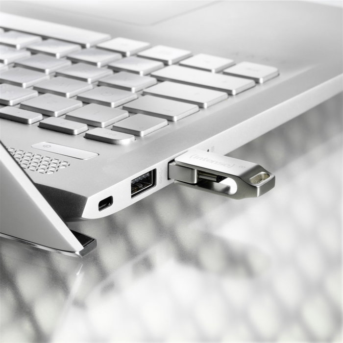Intenso Clé USB Intenso 128 Go USB 3.2 avec connectivité USB-A et USB-C Intenso Clé USB Intenso 128 Go USB 3.2 avec connectivité USB-A et USB-C