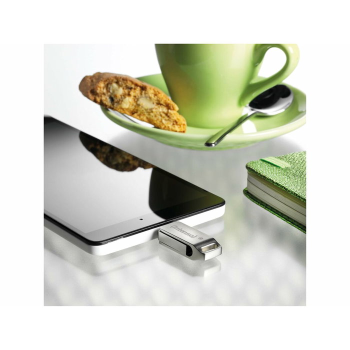 Clé USB INTENSO 3536491 128 GB Argenté Clé USB INTENSO 3536491 128 GB Argenté