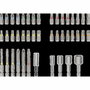 Bosch Coffret d'embouts de vissage 43 pièces en acier S2 avec boîte Pick and Click