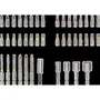 Bosch 2607017723 - Coffret de 43 embouts de vissage en acier S2 Extra Hard, avec codage couleur, dans boîte Pick and Click
