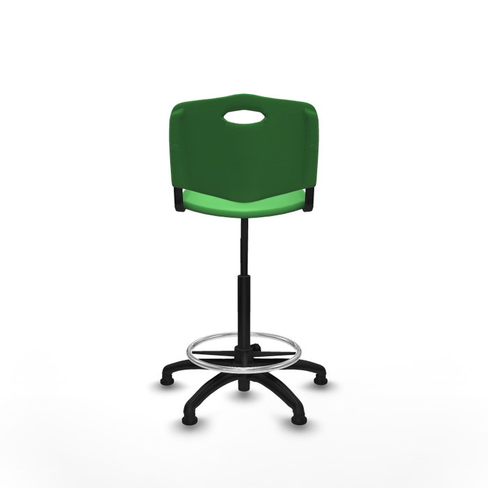 PIQUERAS Y CRESPO Tabouret Robledo Pivotant Vert PIQUERAS Y CRESPO Tabouret Robledo Pivotant Vert
