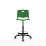 PIQUERAS Y CRESPO Tabouret Robledo Pivotant Vert