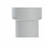 DKD Home Decor Vase en Porcelaine Bleu et Gris (Lot de 2)
