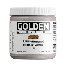 Golden Or Mica Flake (gros) Heavy Body