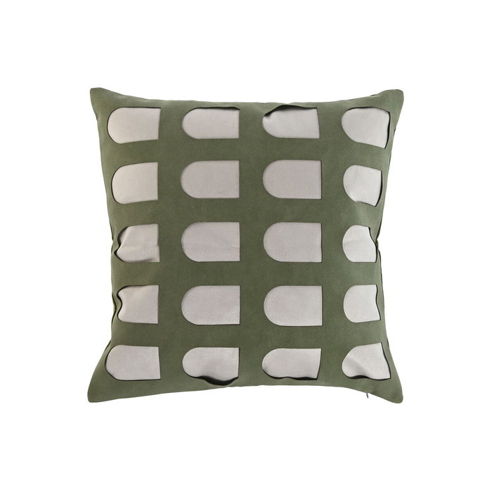 Home ESPRIT Coussin Blanc Vert 45 x 10 x 45 cm Home ESPRIT Coussin Blanc Vert 45 x 10 x 45 cm