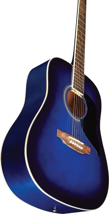 EKO Guitare Électroacoustique Folk Dreadnought Ranger 6 - Azul Sunburst - Cutaway - Taille 4/4