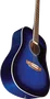 EKO Guitare Électroacoustique Folk Dreadnought Ranger 6 - Azul Sunburst - Cutaway - Taille 4/4