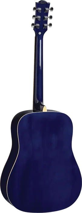 EKO Guitare Électroacoustique Folk Dreadnought Ranger 6 - Azul Sunburst - Cutaway - Taille 4/4