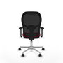 Piqueras y Crespo Chaise de Bureau Jorquera 3D086N0 Rouge