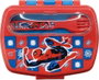 Spider-Man Boîte à sandwich avec couverts bleu et rouge