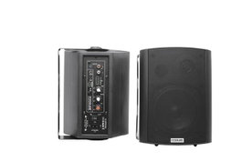 Vivolink VLSP65AW Ensemble d'enceintes actives 2x30W Noir