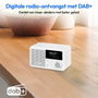 Medion Radio numérique DAB+/FM et Bluetooth, Écran TFT 1.47 pouces - Blanc