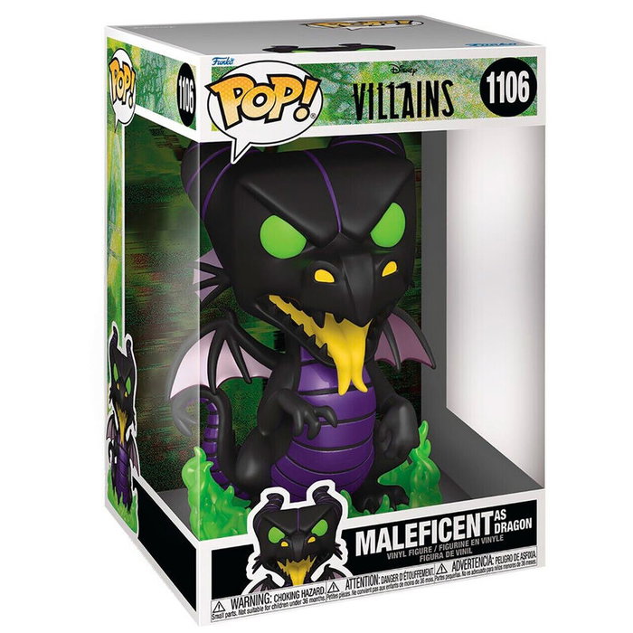 FUNKO Pop Jumbo Disney Villains Maléfica Dragon 25cm