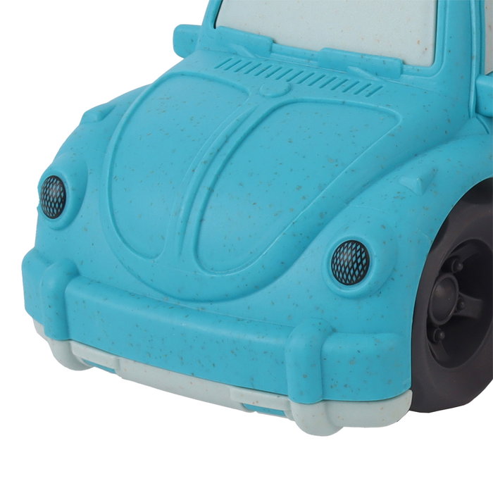 Tachan Pack de 2 Voitures Eco en Paille de Blé - Modèles McLaren et Beetle - Jouet Écologique et Sûr pour Enfant dès 18 Mois