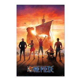 ERIK - Poster One Piece (91,5 x 61 cm) - Poster Animé - Impression Haute Qualité Papier Brillant 150 g