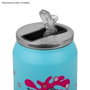 Cinereplicas Thermos Soda Pop 400ml KPop Demon Hunters - Lotte isotherme réutilisable avec design métallisé