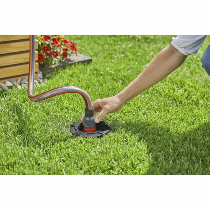 Gardena Set de Connexion Grand Débit avec Tuyau 2 m Ø 19 mm