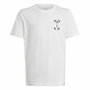 T shirt à manches courtes Adidas EURO 24 Blanc