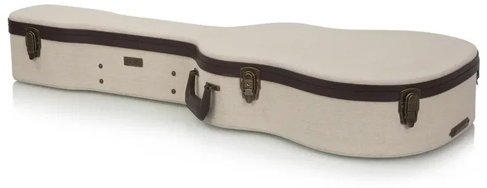 Gator Journeyman Étui en bois Deluxe pour guitare acoustique Dreadnought - Canvas Gator Journeyman Étui en bois Deluxe pour guitare acoustique Dreadnought - Canvas